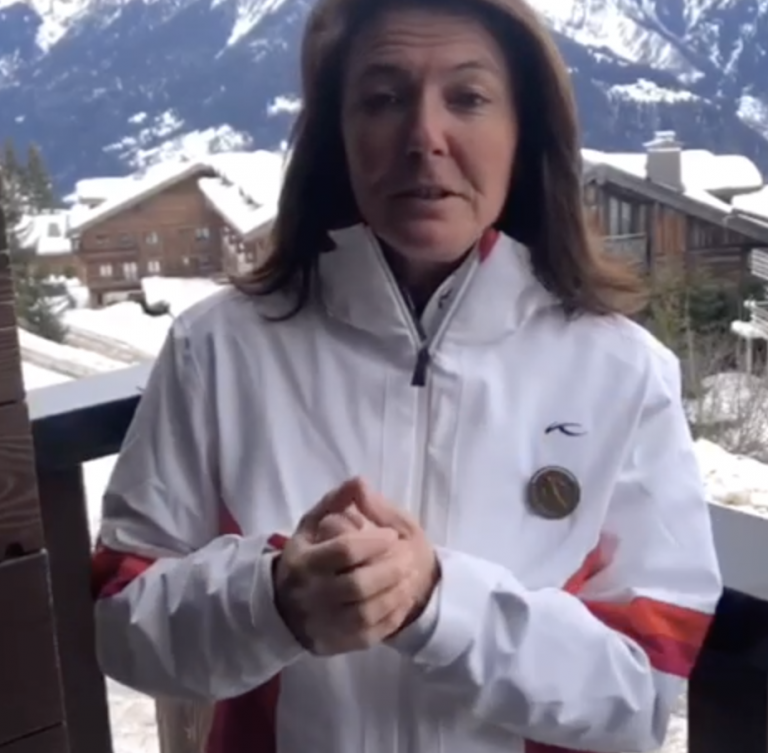 Karine Mathiot, coach de golf, coach de ski, coach toujours